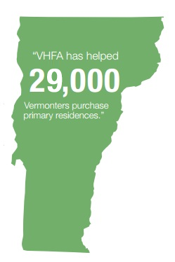 VHFA has helped 29,000 Vermonters purchase primary residences
