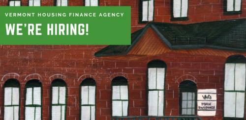 We're Hiring! VHFA Is Hiring