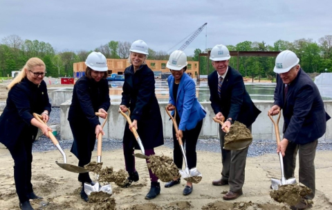 Groundbreaking at Stuart Avenue