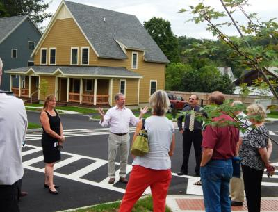 Stafford Commons in Woodstock was developed recently with federal and state housing credits.