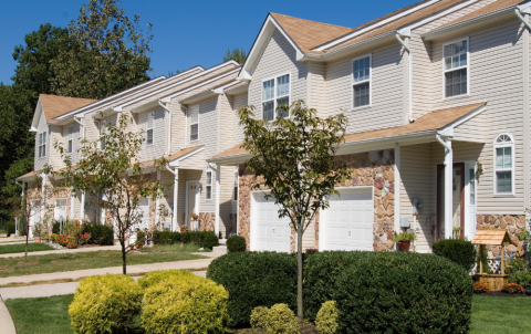 Missing Middle Row of townhouses